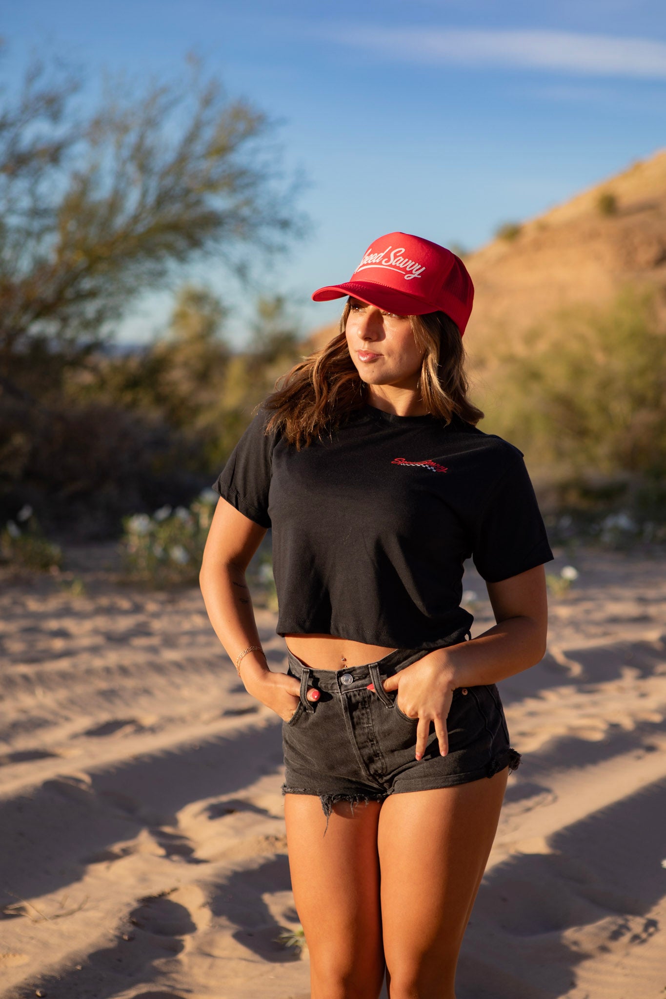 Raceway Classic Crop Tee