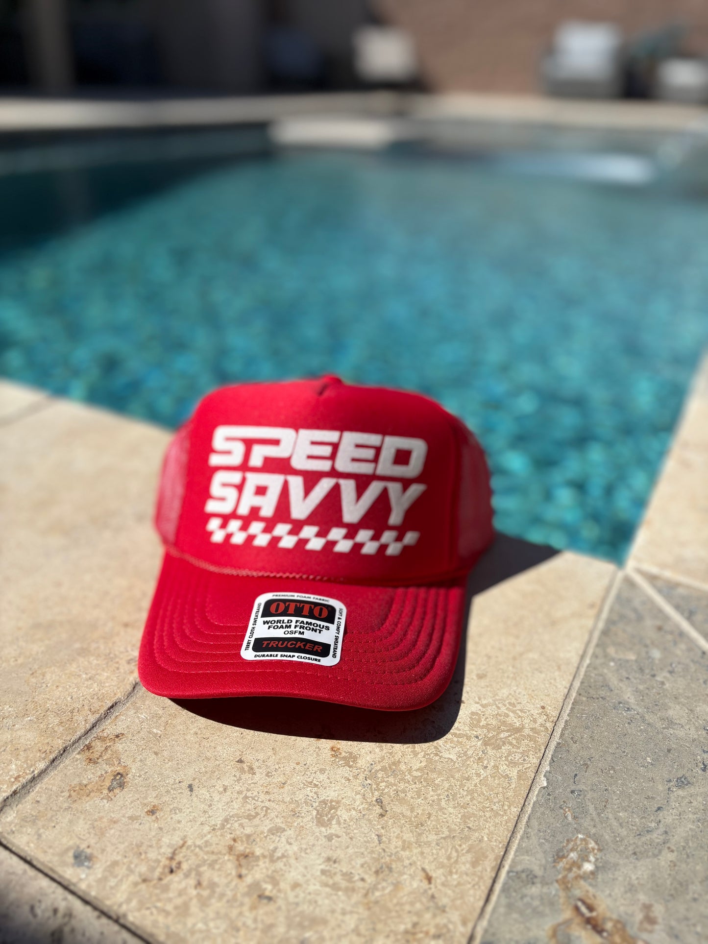 Red & White Sparkle