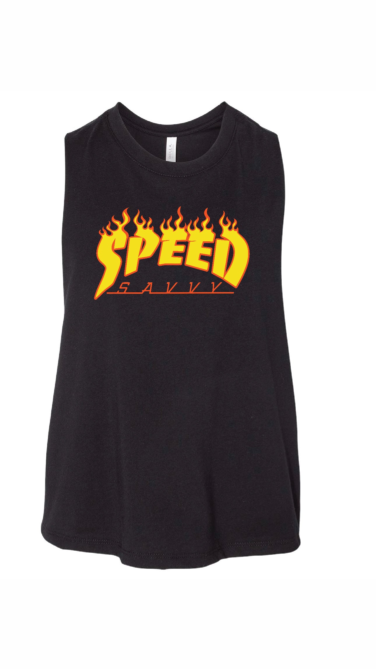 Woman’s Crop FLAME tank top