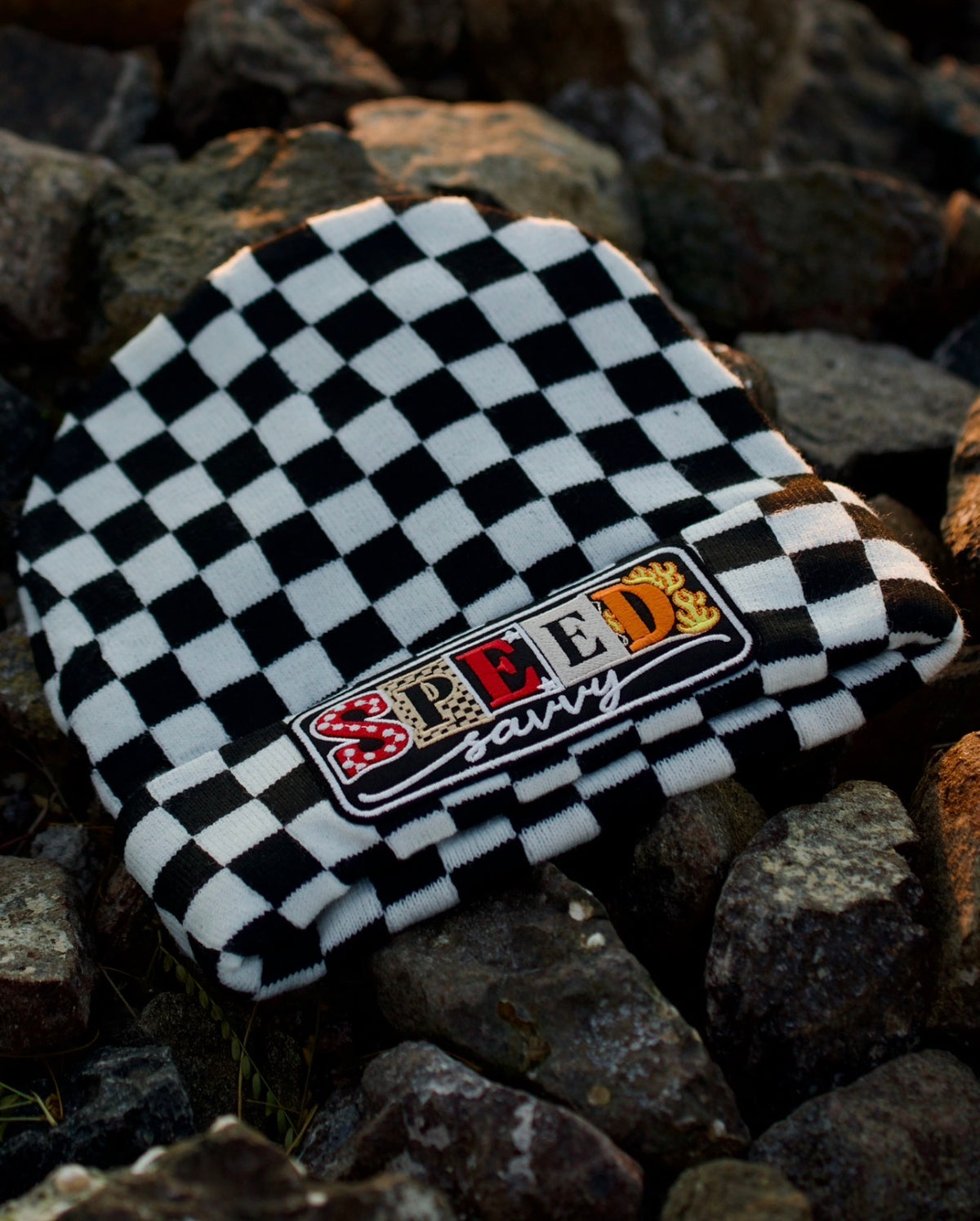 Checker Beanie