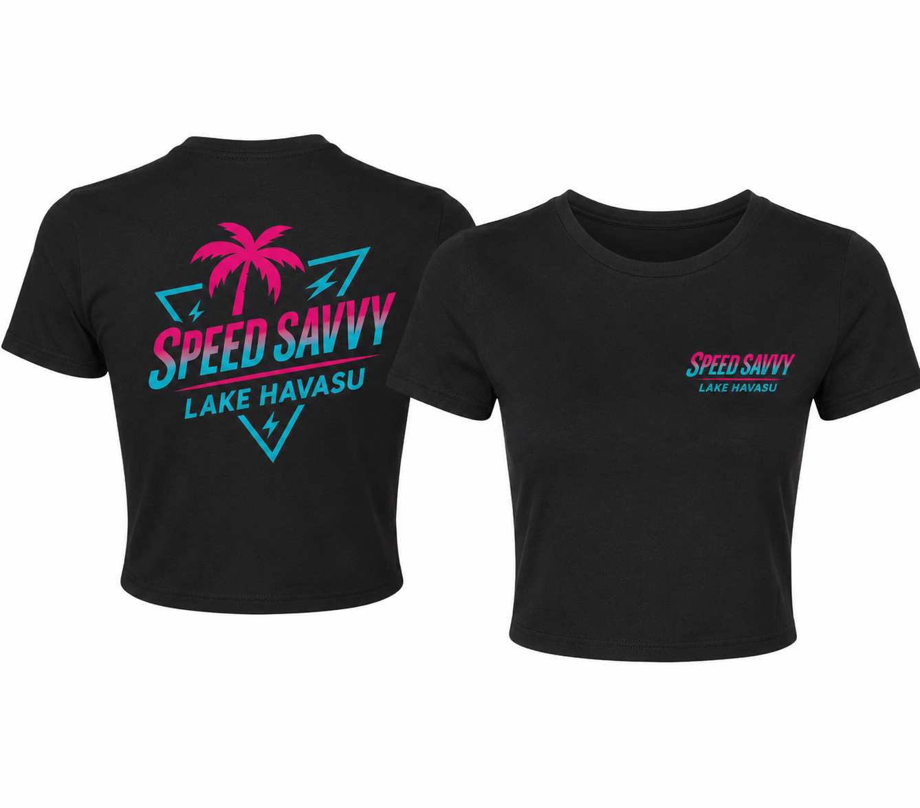 Woman’s Retro Crop Tee ( L only )