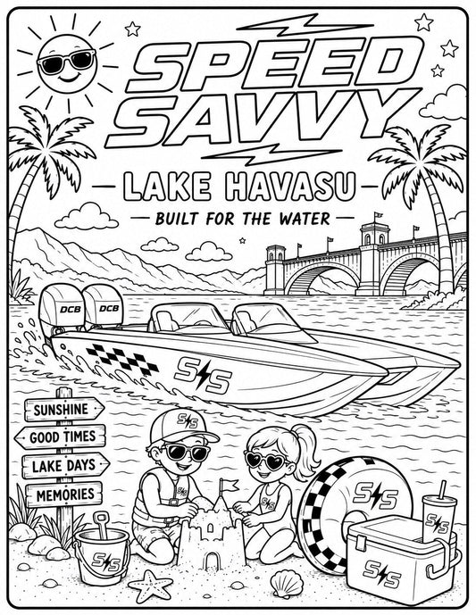Speed Savvy Coloring Contest