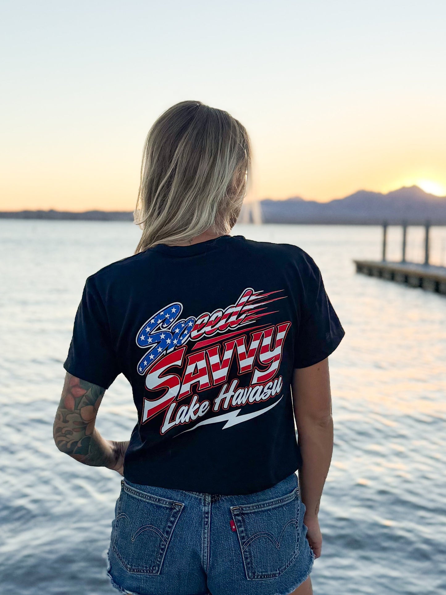 American Crop Tee