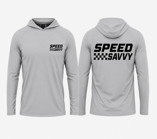 “Game-Changer” Hooded Sunshirt - Grey