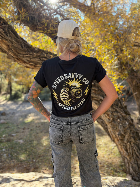 Capture The Speed Woman's Crop Tee