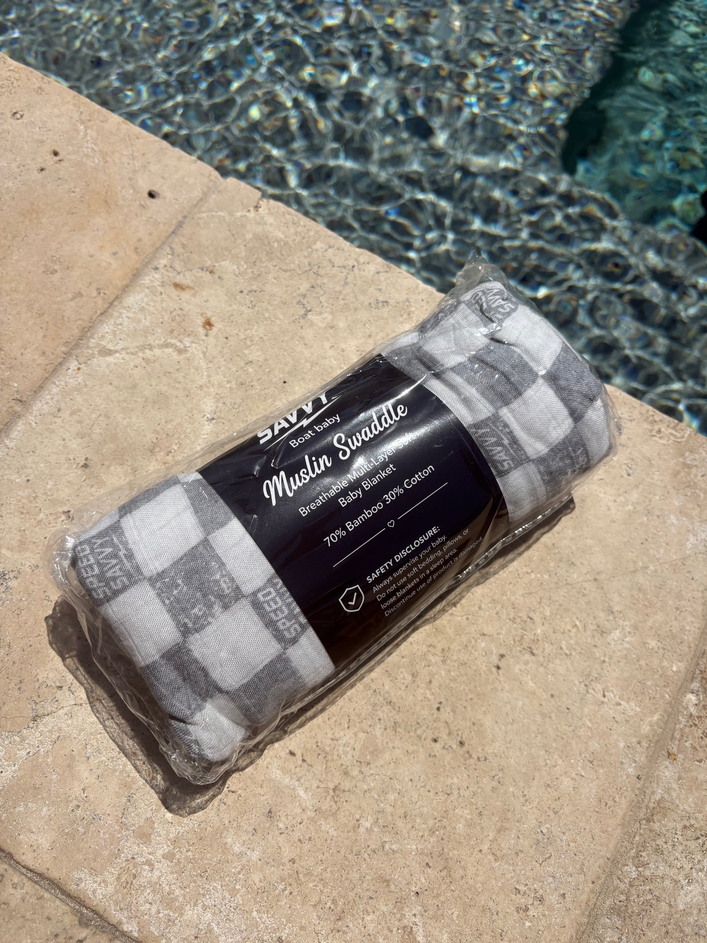 Boat Baby Muslin Blanket ( 2 PACK )