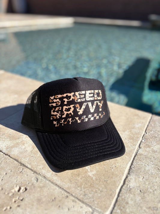 Leopard Trucker Hat PRESALE